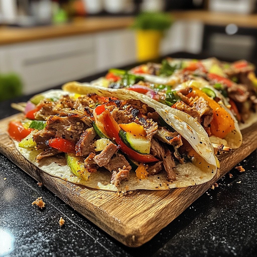 Klassischer Döner Kebab wie vom Imbiss