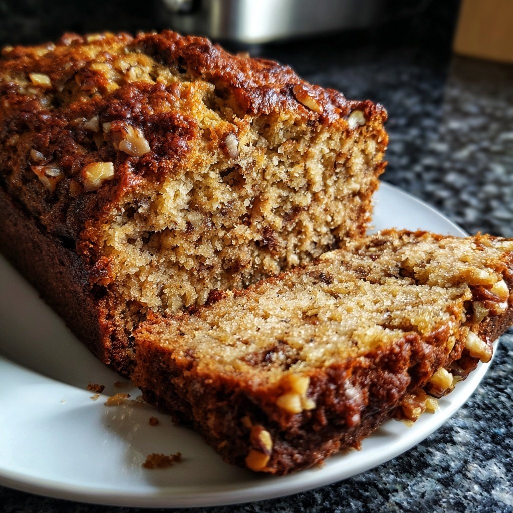 Bananenbrot mit Walnüssen