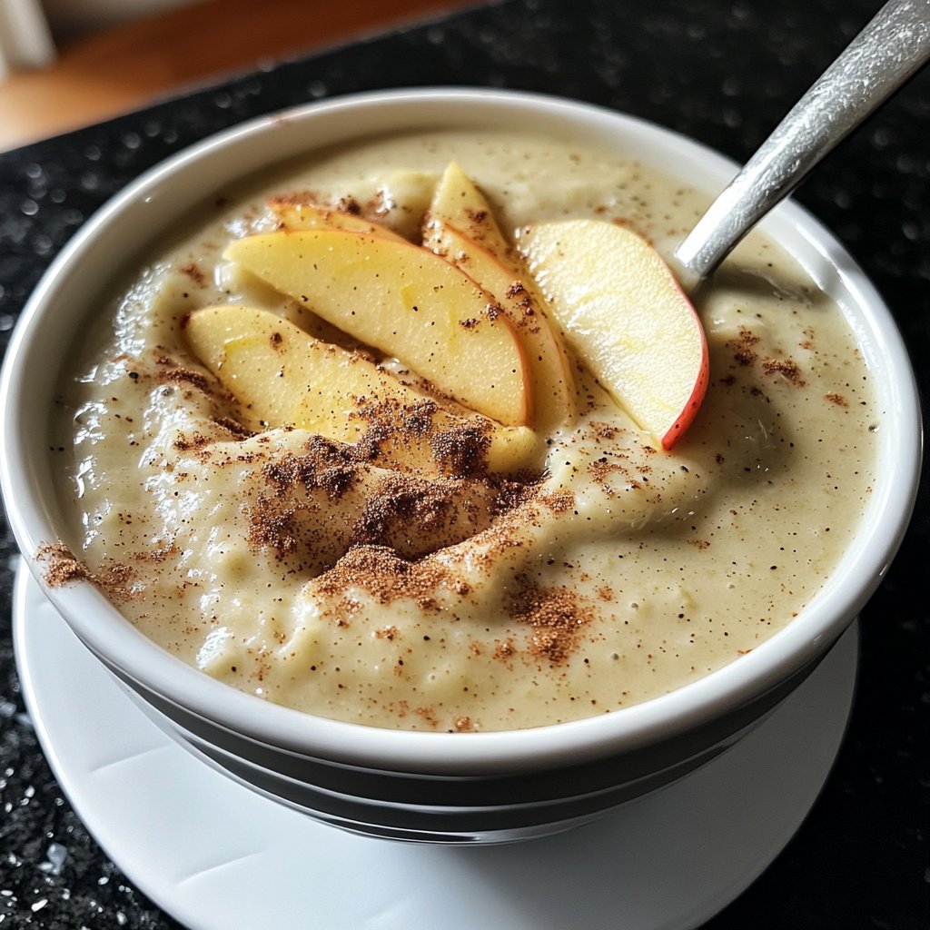 Kürbissuppe mit Apfel