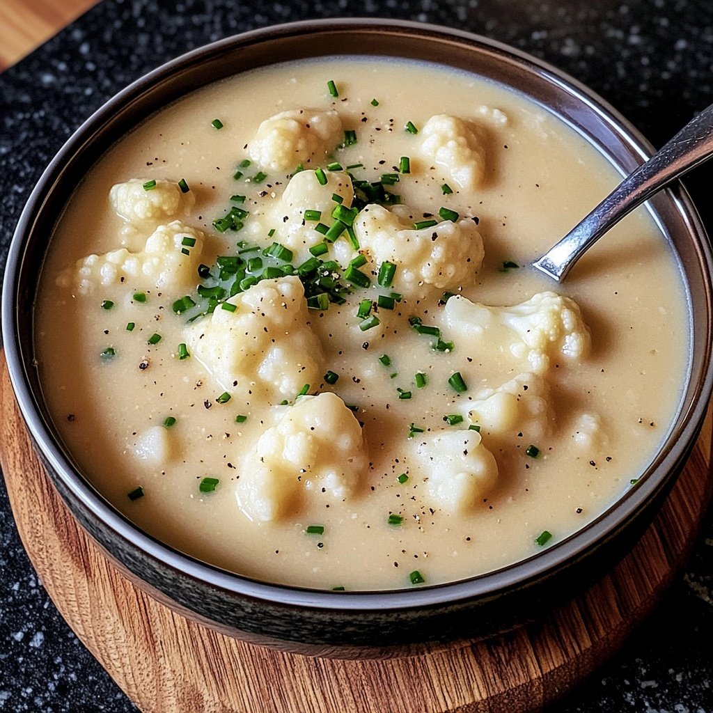 Blumenkohlsuppe cremig