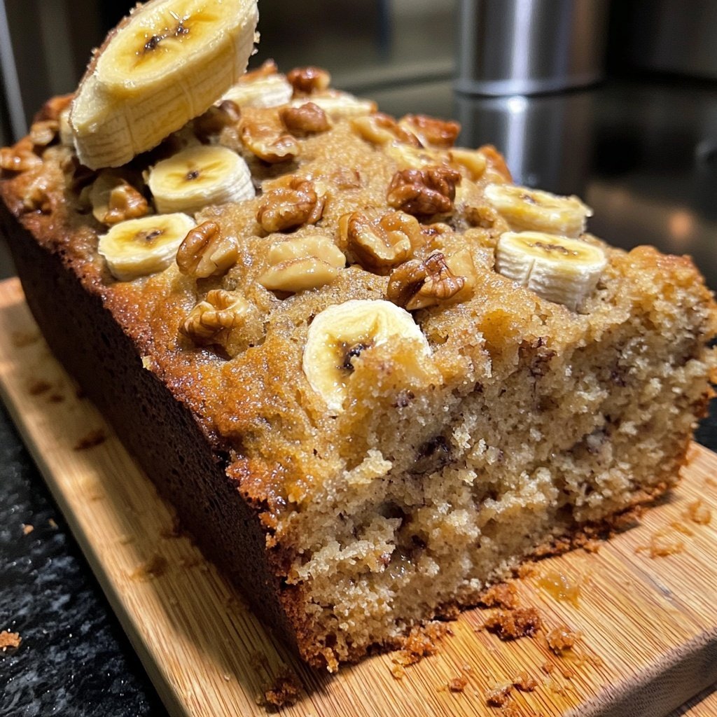 Ein-Schüssel-Bananenbrot