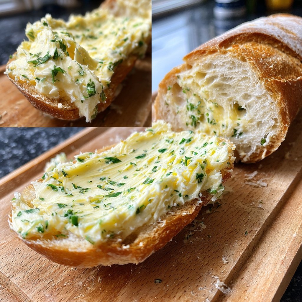 Kräuterbutter Für Baguette