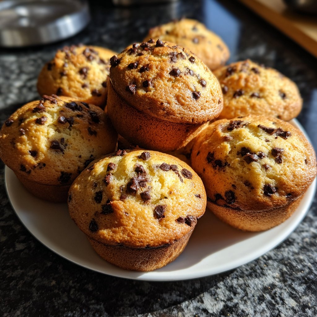 Muffins mit Schokotropfen
