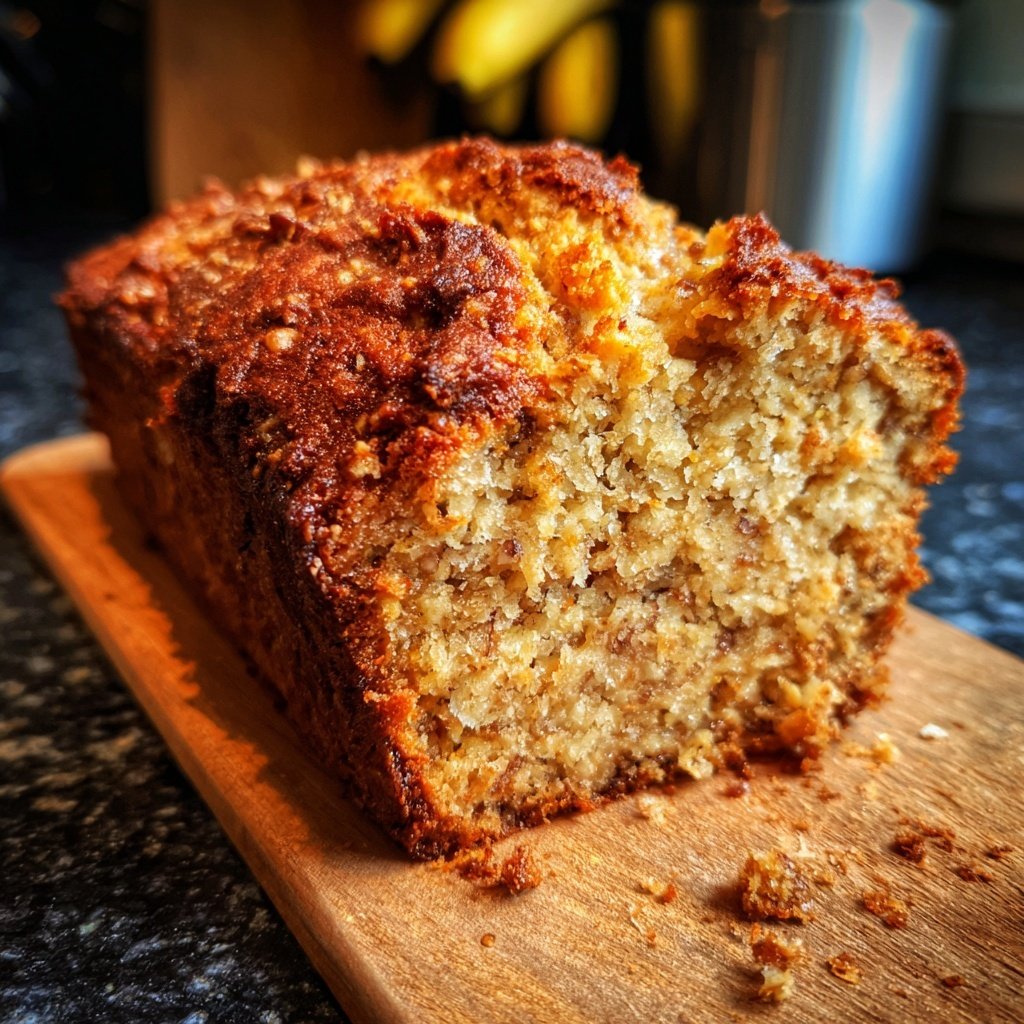 Bananenbrot mit Datteln