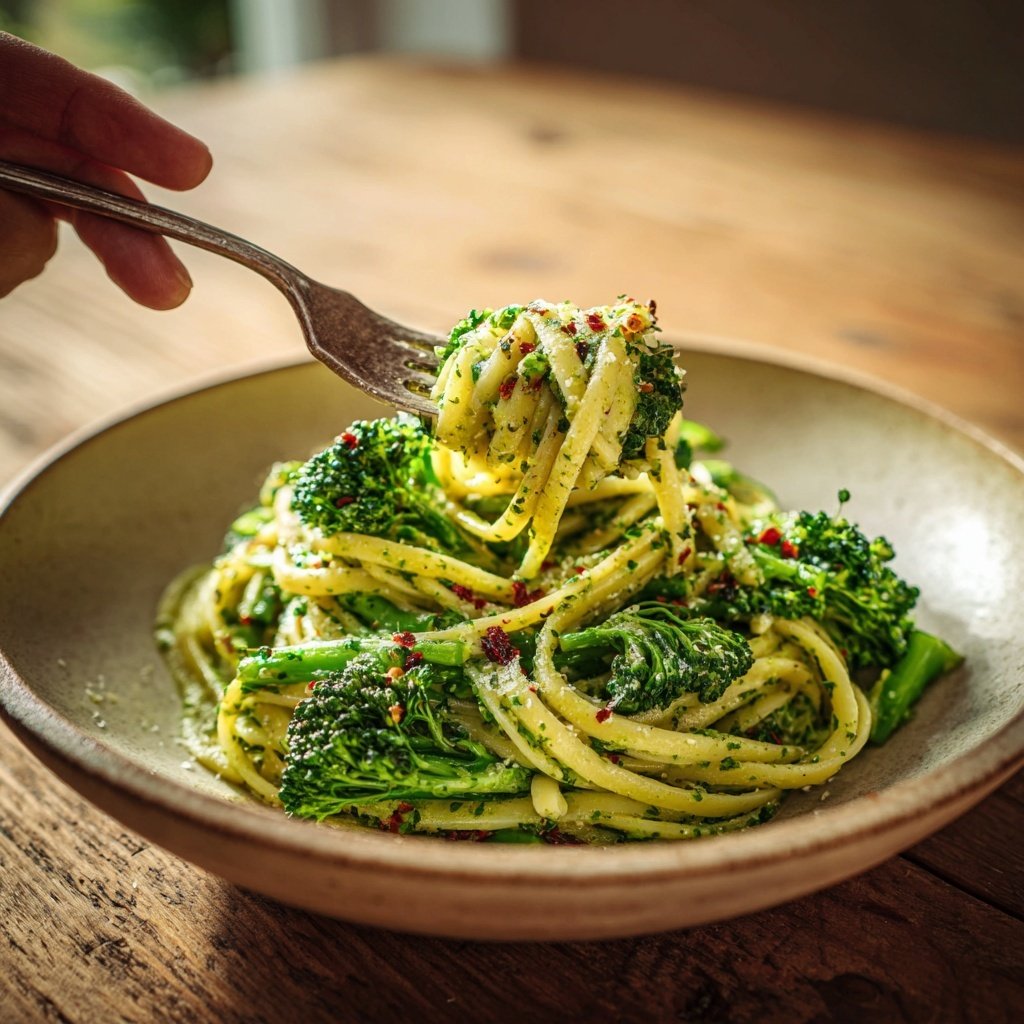Brokkoli-Pasta in 20 Minuten