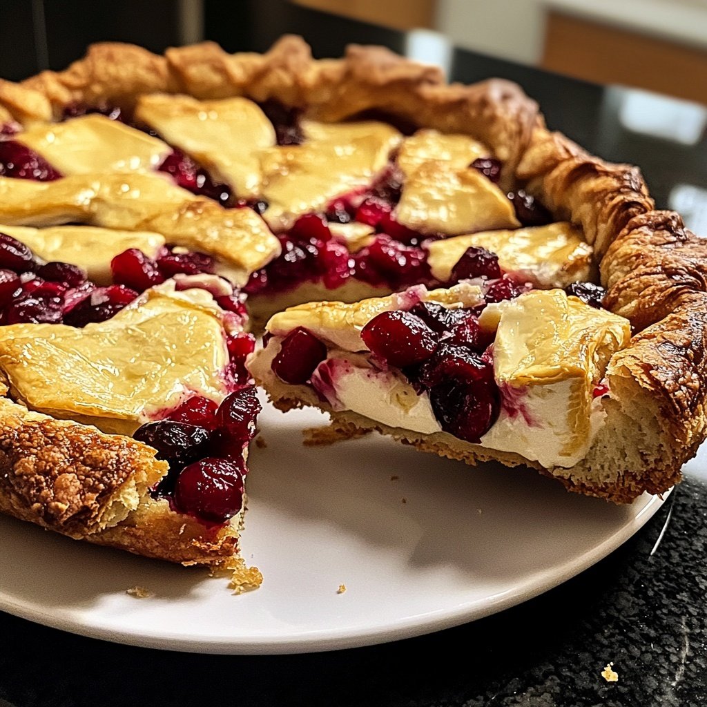 Cranberry-Brie-gefülltes Hähnchen