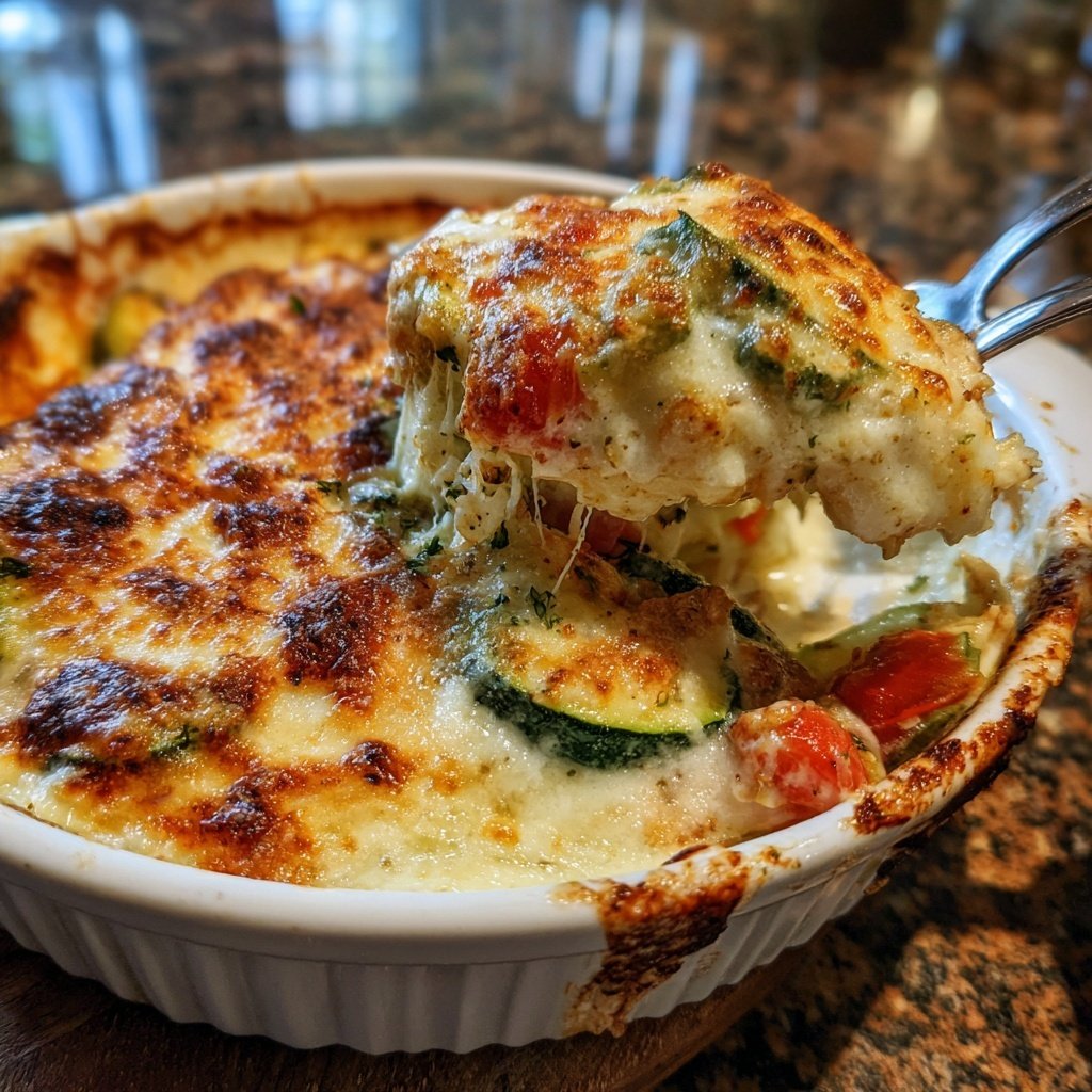 Abendessen mit Auflauf