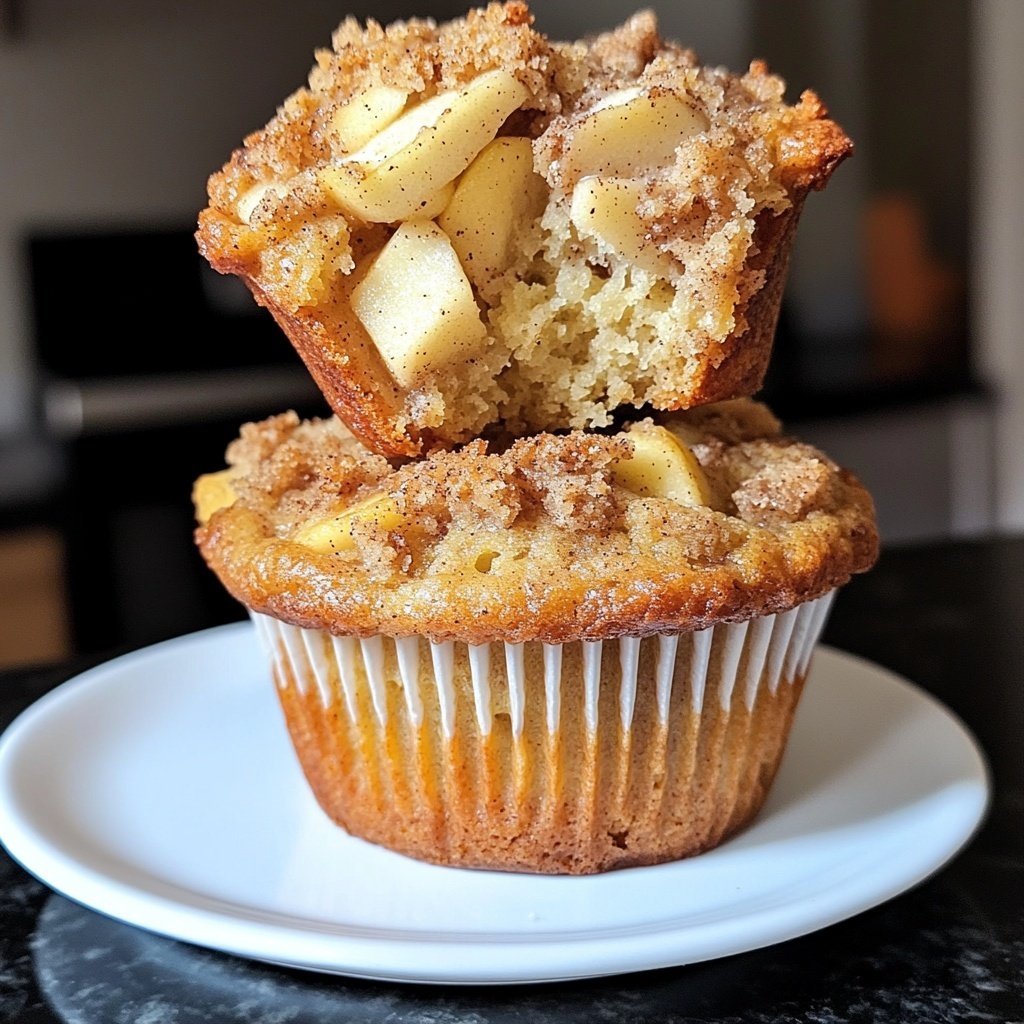 Apfel-Zimt-Muffins