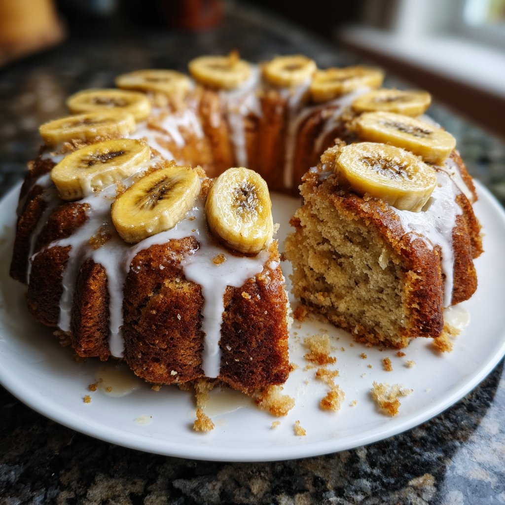 Bananenkuchen mit Buttermilch