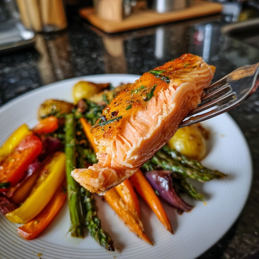 Kalorienarmes Abendessen Mit Lachs