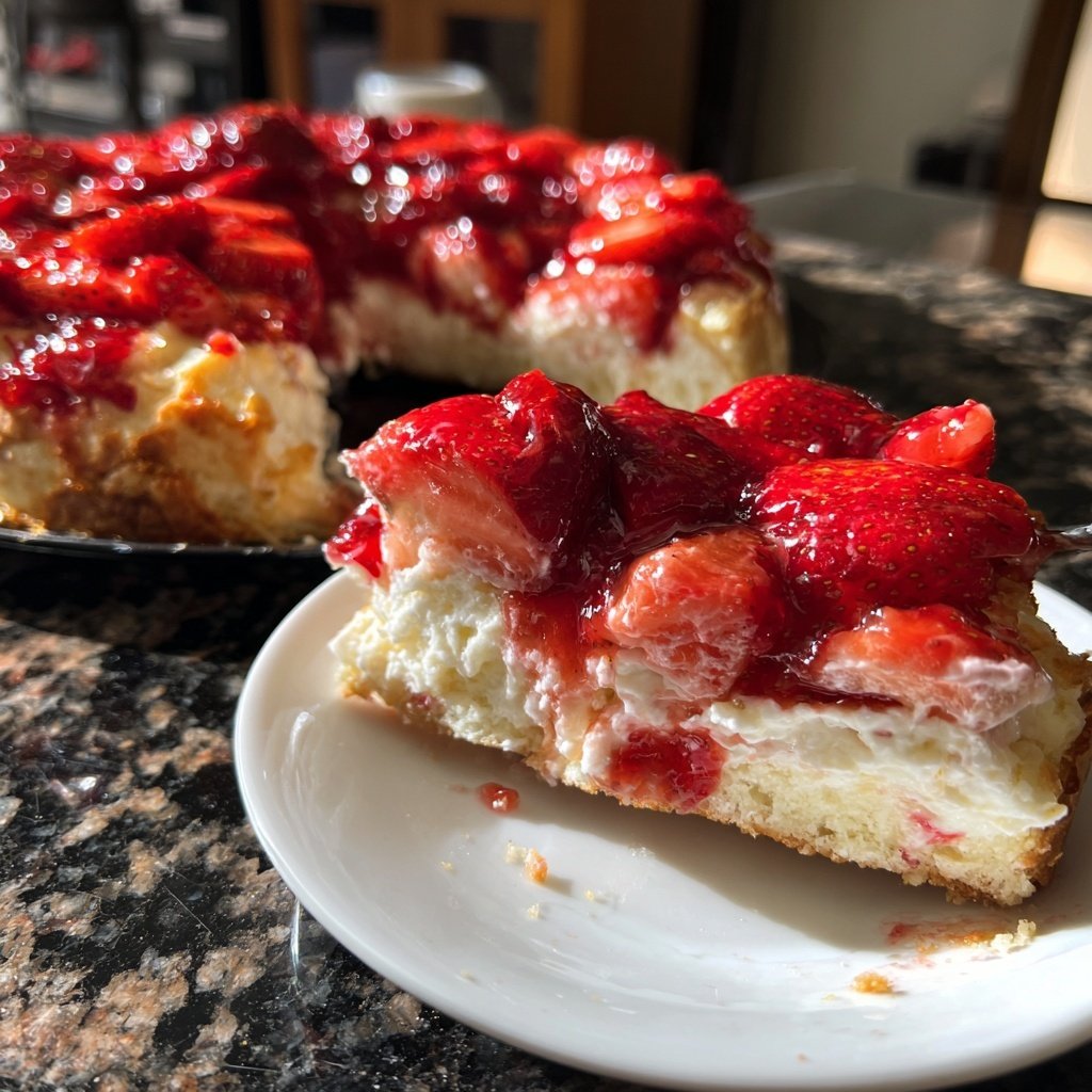 Erdbeerkuchen Vom Blech